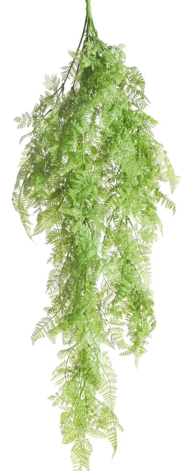 Grünpflanzen | Hängepflanzen^DecoWoerner Kunstpflanzenhänger Davallia Farn, 88 Cm grün