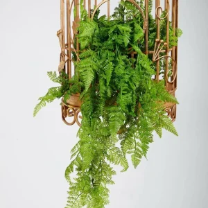 Grünpflanzen | Hängepflanzen^DecoWoerner Kunstpflanzenhänger Frauenfarn, 119 Cm grün