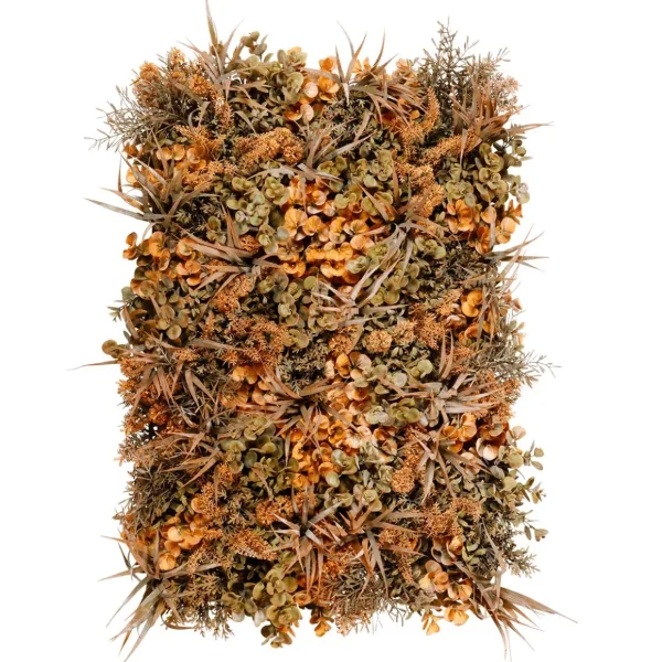Herbstdeko | Pflanzenwände^DecoWoerner Kunstpflanzen-Paneel Dry-Look, 74 Cm orange