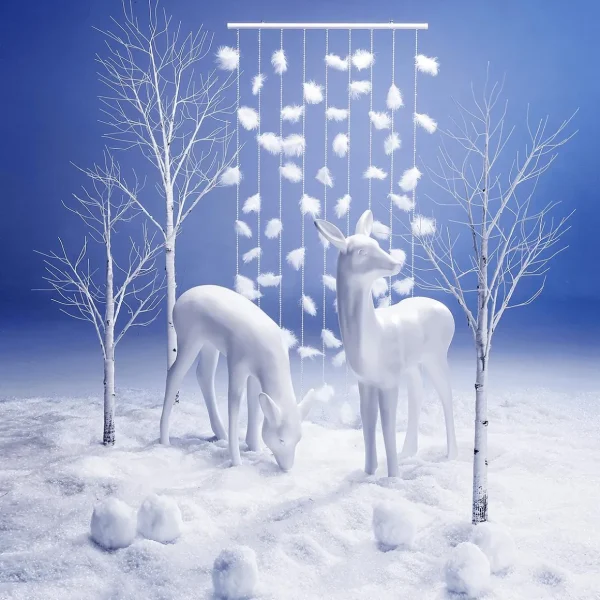 Streudeko | Winterdeko^DecoWoerner Kunstschnee Grob 190 G weiß
