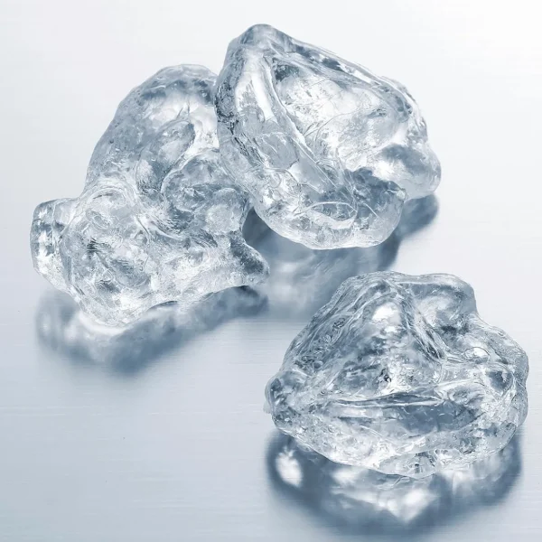 Streudeko | Winterdeko^DecoWoerner Kunststoff-Eisbrocken Lebensmittelecht, 50 Stück transparent