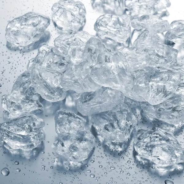 Streudeko | Winterdeko^DecoWoerner Kunststoff-Eisbrocken Lebensmittelecht, 50 Stück transparent