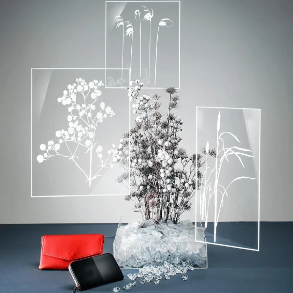 Streudeko | Winterdeko^DecoWoerner Kunststoff-Eisbrocken Lebensmittelecht, 50 Stück transparent