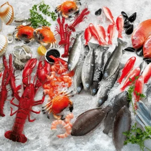 Streudeko | Winterdeko^DecoWoerner Kunststoff-Eisbrocken Lebensmittelecht, 50 Stück transparent