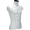 Schaufensterpuppen^DecoWoerner Kunststoff-Torso Herr 70 Cm weiß