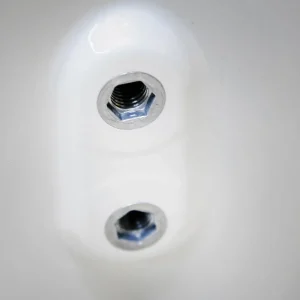 Schaufensterpuppen^DecoWoerner Kunststoff-Torso Herr 88 Cm weiß
