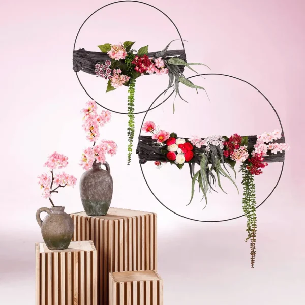 Grünpflanzen | Hängepflanzen^DecoWoerner Kunstzweige Senecio Erbsenpflanze 71 Cm grün