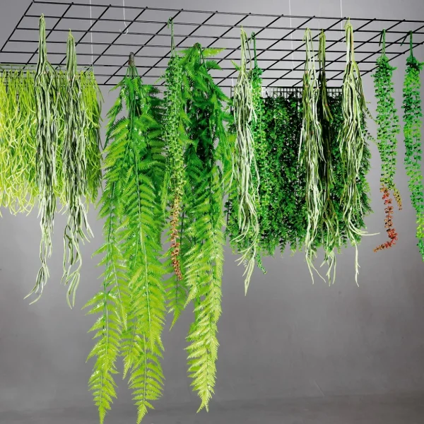 Grünpflanzen | Hängepflanzen^DecoWoerner Kunstzweige Senecio Erbsenpflanze 71 Cm grün