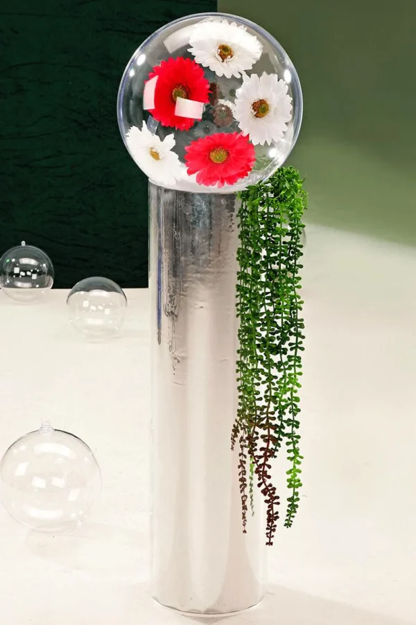 Grünpflanzen | Hängepflanzen^DecoWoerner Kunstzweige Senecio Erbsenpflanze 71 Cm grün