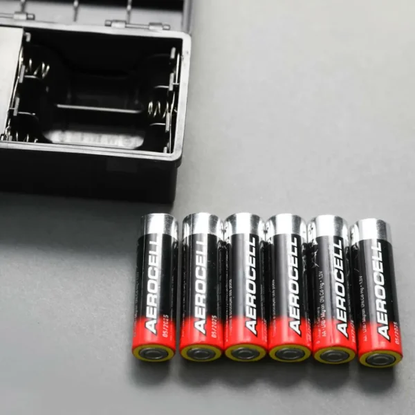 Weihnachtsbeleuchtung^DecoWoerner LED Batterie-Draht-Lichterkette Für Außen, 100 LED, 10 M grün