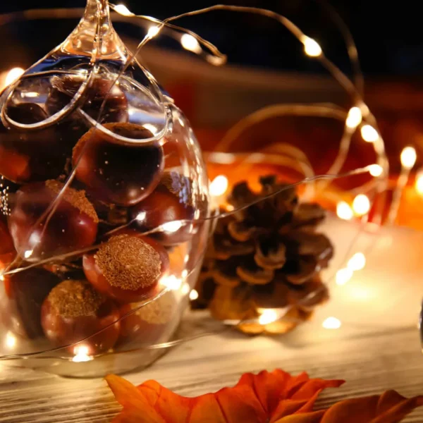Weihnachtsbeleuchtung^DecoWoerner LED Batterie-Draht-Lichterkette Für Außen, 10 M silber