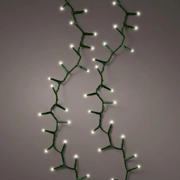 Weihnachtsbeleuchtung^DecoWoerner LED Cluster Lichterkette IP 44