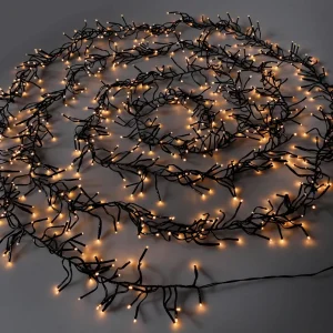 Weihnachtsbeleuchtung^DecoWoerner LED Cluster Lichterkette Mit Timer Für Außen, 600 Cm