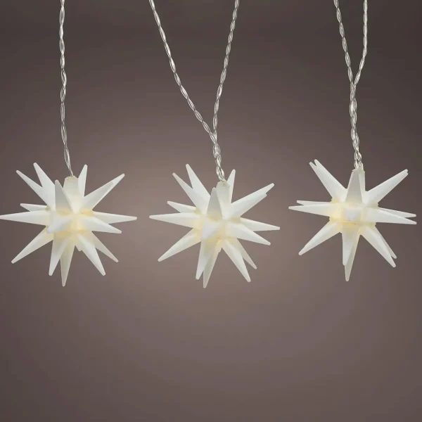 Weihnachtsbeleuchtung^DecoWoerner LED Deco Strang Ministern 160 Cm weiß
