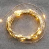 Weihnachtsbeleuchtung^DecoWoerner LED Draht Lichterkette Für Außen, 10 M, silber