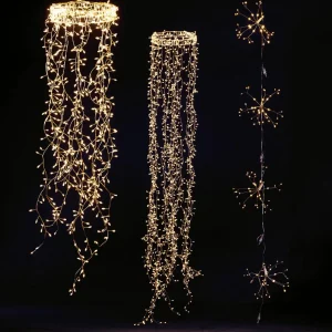 Weihnachtsbeleuchtung^DecoWoerner LED Draht-Lichtring 