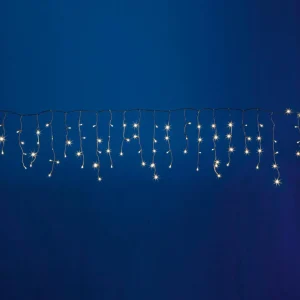 Weihnachtsbeleuchtung^DecoWoerner LED Icicle-Light Für Außen, 200 Cm weiß