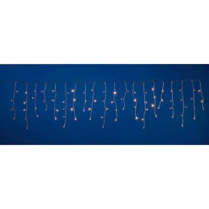 Weihnachtsbeleuchtung^DecoWoerner LED Icicle-Light Für Außen, 370 Cm transparent