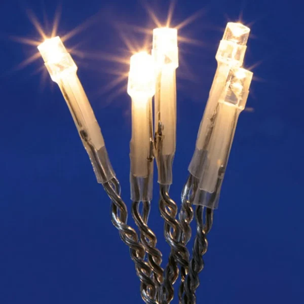Weihnachtsbeleuchtung^DecoWoerner LED Icicle-Light Für Außen, 370 Cm transparent