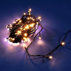 Weihnachtsbeleuchtung^DecoWoerner LED Kupplungslichterkette Für Innen, 24 M Ohne Zuleitung, Grün