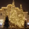 Weihnachtsbeleuchtung^DecoWoerner LED Kupplungslichterkette Für Außen IP67, 24 M Ohne Zuleitung, Warmweiß grün