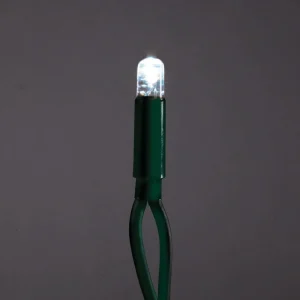 Weihnachtsbeleuchtung^DecoWoerner LED Kupplungslichterkette Für Außen IP67, 24 M Ohne Zuleitung, Warmweiß grün