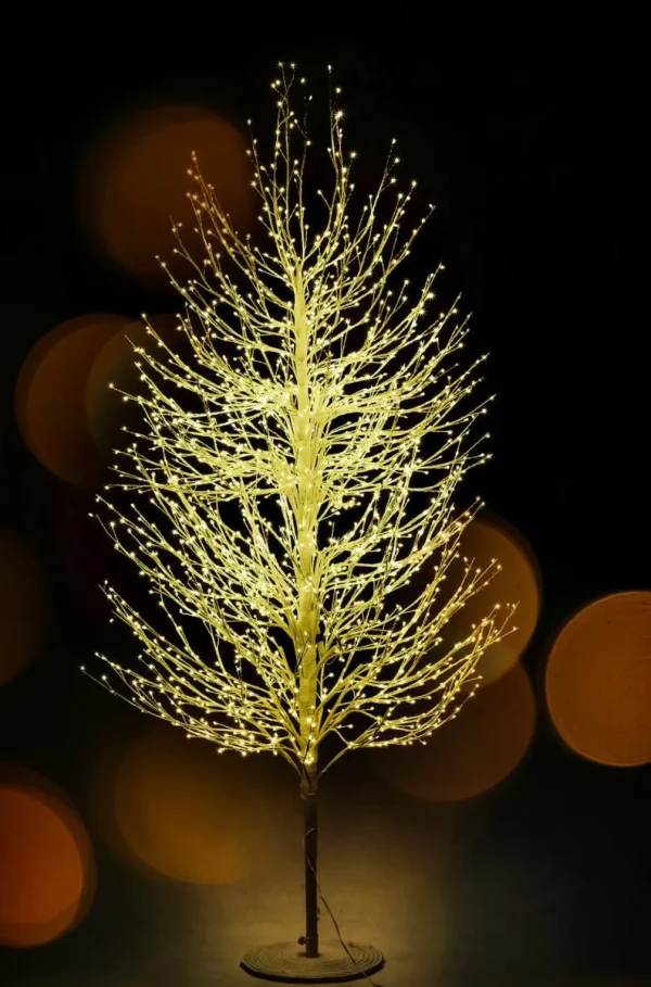 Winterdeko | Kunstbäume^DecoWoerner LED Lichterbaum, 180 Cm weiß