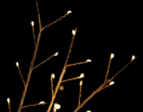 Winterdeko | Kunstbäume^DecoWoerner LED Lichterbaum, 180 Cm weiß