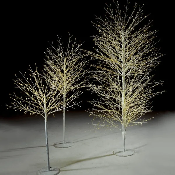 Winterdeko | Kunstbäume^DecoWoerner LED Lichterbaum, 120 Cm weiß