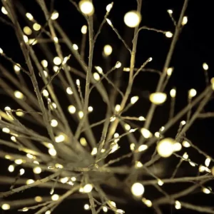 Winterdeko | Kunstbäume^DecoWoerner LED Lichterbaum, 150 Cm weiß