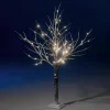 Winterdeko | Kunstbäume^DecoWoerner LED Lichterbaum Für Innen, 125 Cm braun
