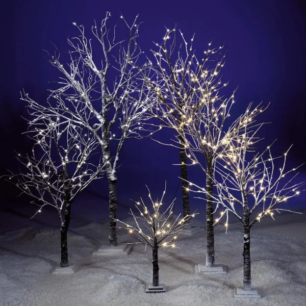 Winterdeko | Kunstbäume^DecoWoerner LED Lichterbaum Für Innen, 210 Cm braun