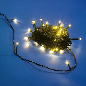 Weihnachtsbeleuchtung^DecoWoerner LED Lichterkette Für Außen, 10 M schwarz