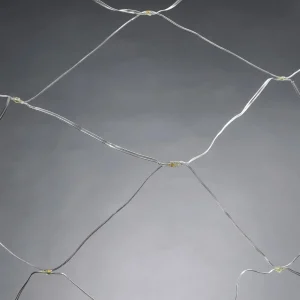 Weihnachtsbeleuchtung^DecoWoerner LED Lichternetz, 350 Cm transparent