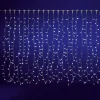 Weihnachtsbeleuchtung^DecoWoerner LED Lichtervorhang Für Außen, 400 LED, 200 Cm weiß