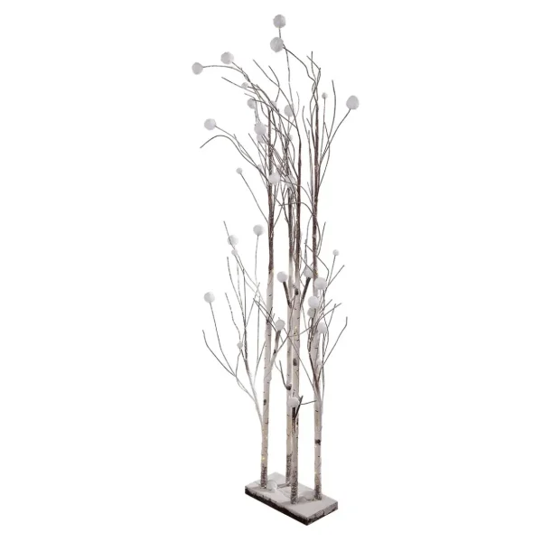 Winterdeko | Kunstbäume^DecoWoerner LED Lichterzweige, 130 Cm braun