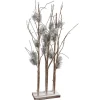 Kunstbäume | Weihnachtsfiguren^DecoWoerner LED Lichterzweige Kiefer, 90 Cm braun