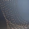 Weihnachtsbeleuchtung^DecoWoerner LED Netzlicht Für Innen, 250 Cm Grau