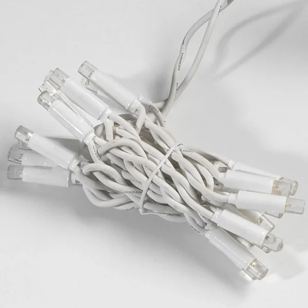 Weihnachtsbeleuchtung^DecoWoerner LED Profi Icicle-Light System IP67, 300 Cm Ohne Zuleitung weiß
