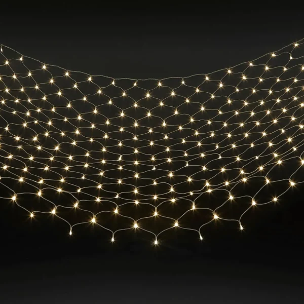 Weihnachtsbeleuchtung^DecoWoerner LED Profi Lichternetz System IP20, 200 Cm Ohne Zuleitung