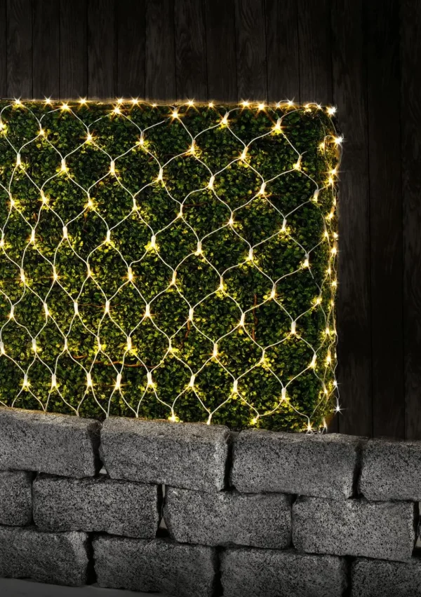 Weihnachtsbeleuchtung^DecoWoerner LED Profi Lichternetz System IP20, 200 Cm Ohne Zuleitung