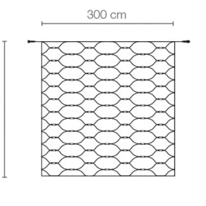 Weihnachtsbeleuchtung^DecoWoerner LED Profi Lichternetz System IP20, 200 Cm Ohne Zuleitung
