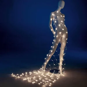 Weihnachtsbeleuchtung^DecoWoerner LED Profi Lichternetz System IP20, 250 Cm Ohne Zuleitung, Klar