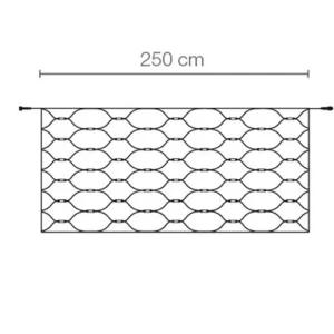 Weihnachtsbeleuchtung^DecoWoerner LED Profi Lichternetz System IP20, 250 Cm Ohne Zuleitung, Klar