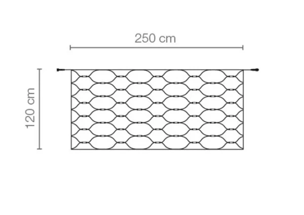 Weihnachtsbeleuchtung^DecoWoerner LED Profi Lichternetz System IP20, 250 Cm Ohne Zuleitung, Klar