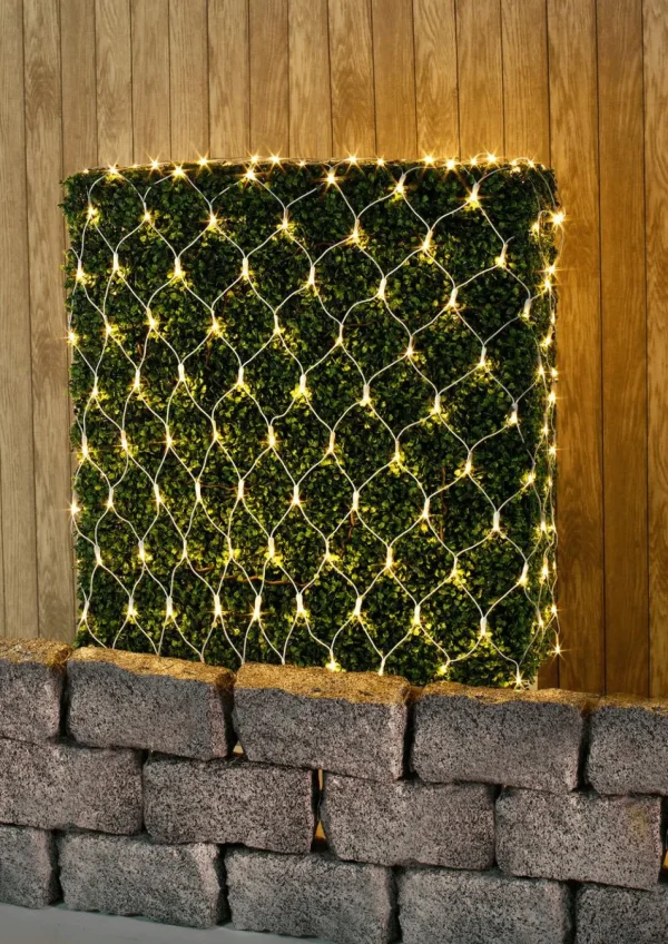 Weihnachtsbeleuchtung^DecoWoerner LED Profi Lichternetz System IP20, 200 Cm Ohne Zuleitung
