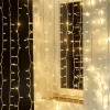 Weihnachtsbeleuchtung^DecoWoerner LED Profi Lichtvorhang System IP67, 900 Cm Ohne Zuleitung, Weiß