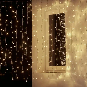 Weihnachtsbeleuchtung^DecoWoerner LED Profi Lichtvorhang System IP20, 500 Cm Ohne Zuleitung