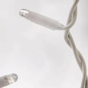 Weihnachtsbeleuchtung^DecoWoerner LED Profi Lichtvorhang System IP67, 300 Cm Ohne Zuleitung, weiß