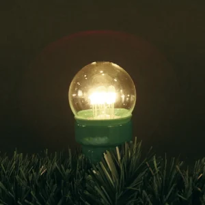 Weihnachtsbeleuchtung^DecoWoerner LED Tropfenlampe E27 transparent
